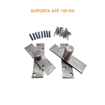 Kit Pivotante Inox 304 com Esfera – KIT PIVOTANTE INOX 304 COM ESFERA (26 x 98 x 5 MM)