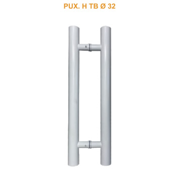 Puxador Tubular H – PUX. H TB (Linha Ø 25 / Ø 32 / Ø 38 / 50 mm) - Imagem 2